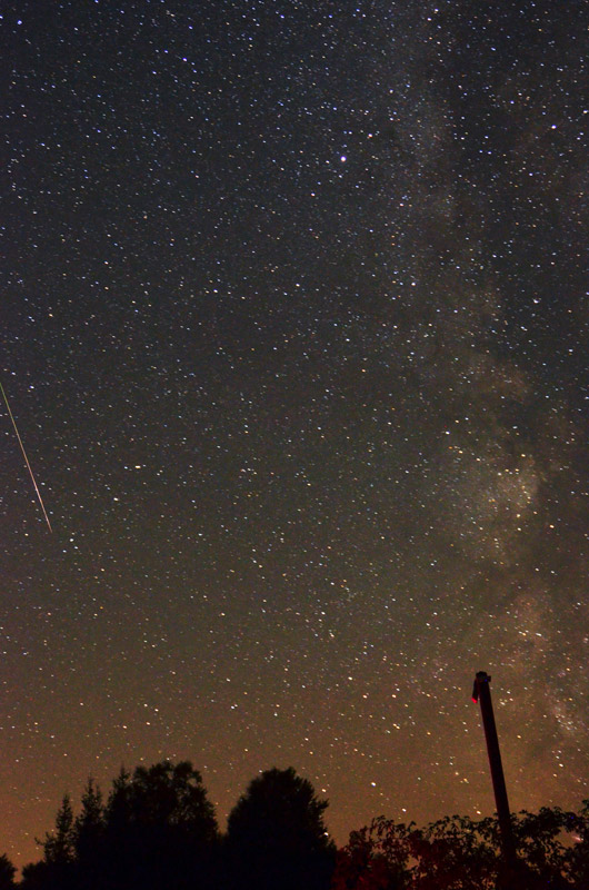 Фотографирање на метеори