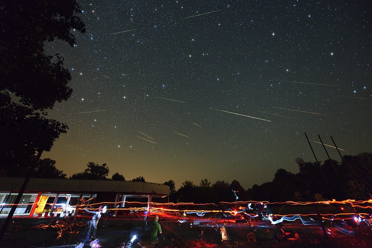 Фотографирање на метеори